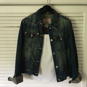 Vintage True Religion Jimmy Jean Jacket Medium